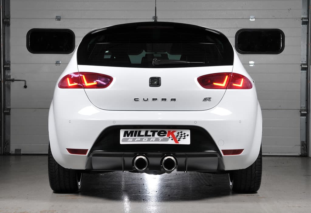 SEAT LEON CUPRA R - MILLTEK SPORT AUSPUFF ANLAGE AB KAT – Bild 3