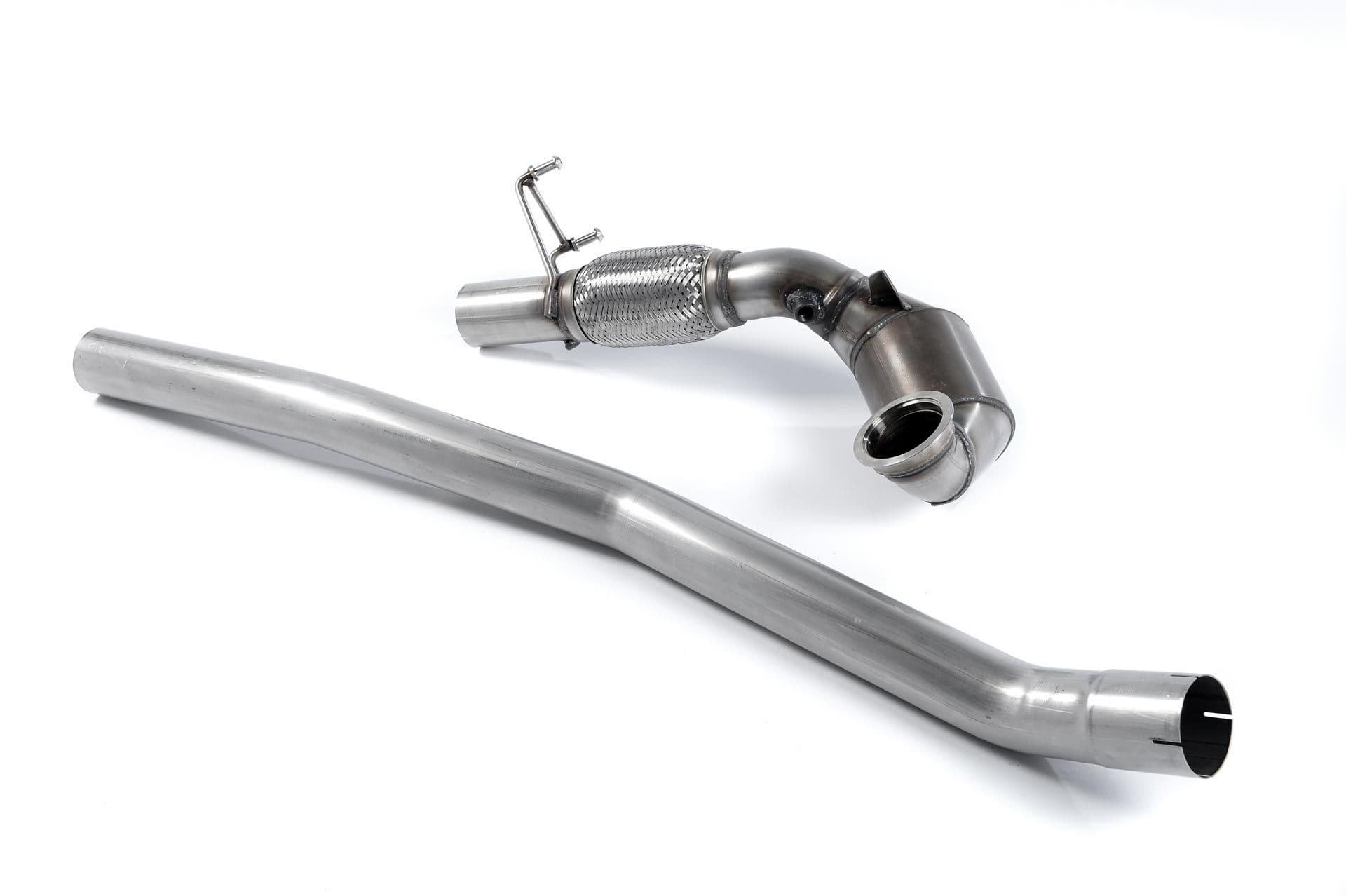 SKODA OCTAVIA RS - MILLTEK DOWNPIPE MIT 200 ZELLEN SPORT KAT