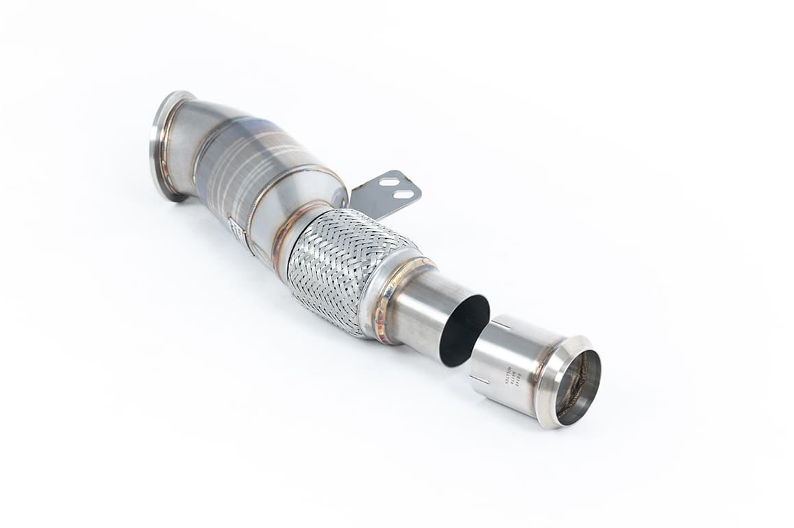 BMW M240i xDrive - MILLTEK DOWNPIPE MIT SPORTKATALYSATOR Ø 90MM SSXTY168