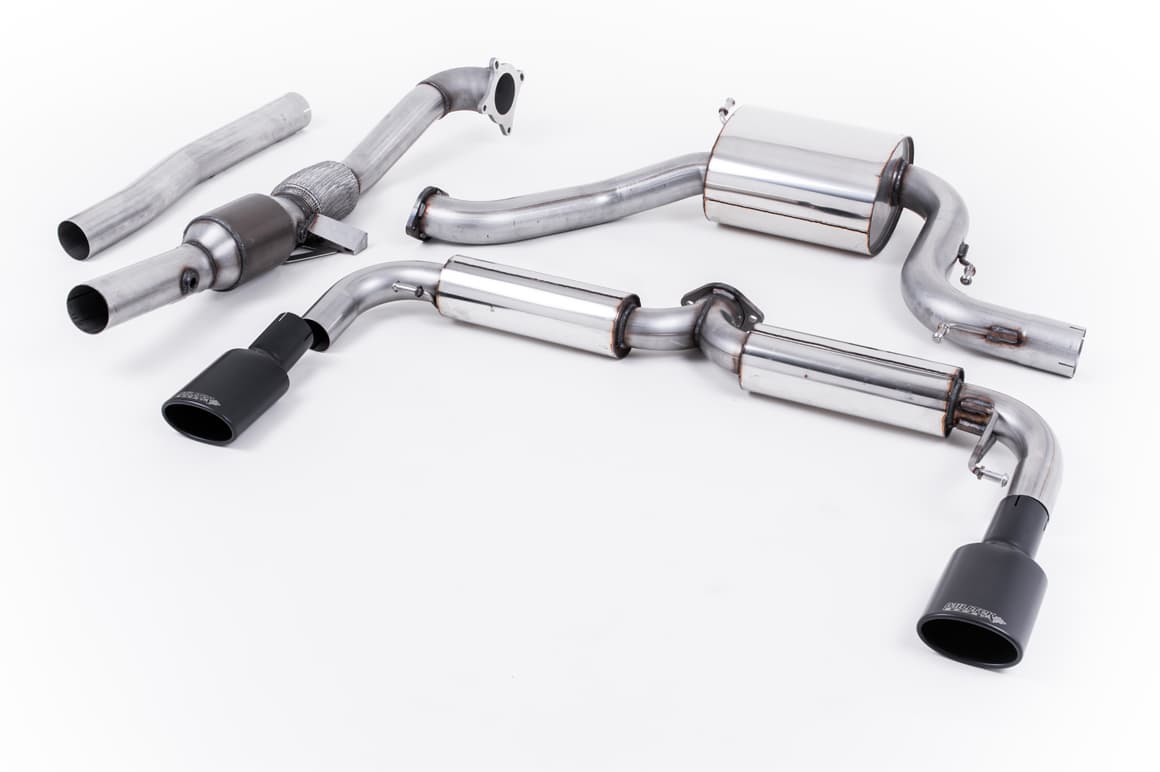 VW SCIROCCO R - MILLTEK DUPLEX AUSPUFF ANLAGE AB TURBO