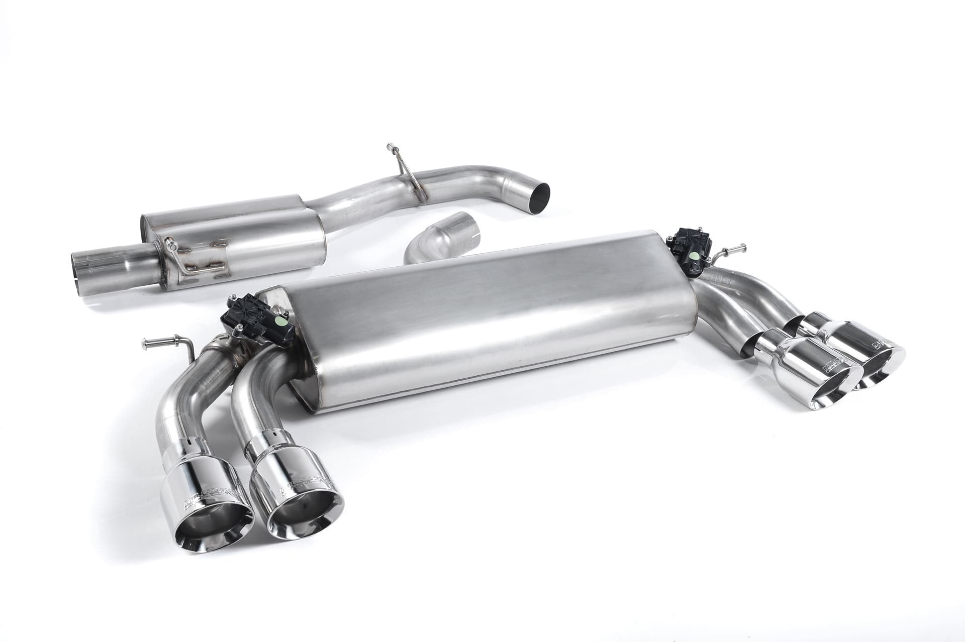 VW GOLF 7 R - MILLTEK DUPLEX SPORTAUSPUFF ANLAGE AB KAT