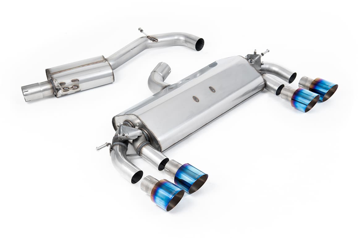 VW GOLF 7 R - MILLTEK DUPLEX SPORTAUSPUFF ANLAGE AB KAT