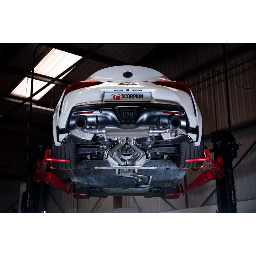 TOYOTA SUPRA - SCORPION DUPLEX SPORTAUSPUFF ANLAGE AB OPF – Bild 3