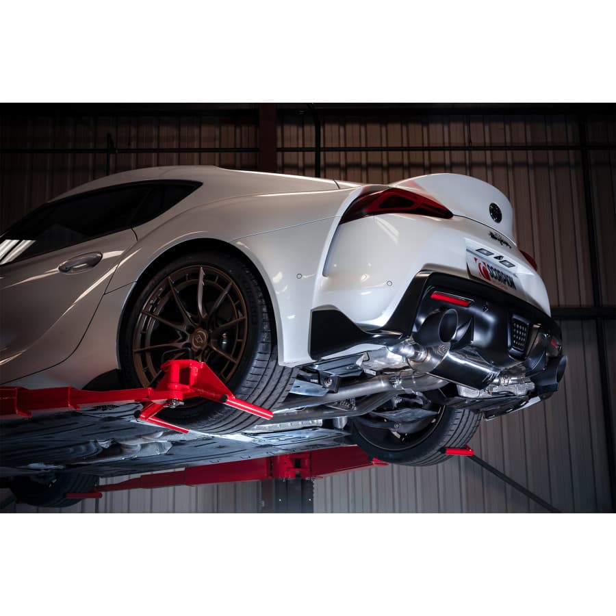 TOYOTA SUPRA - SCORPION DUPLEX SPORTAUSPUFF ANLAGE AB OPF – Bild 5