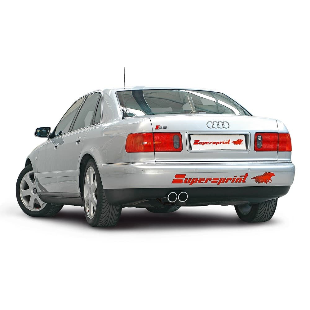 AUDI S8 - SUPERSPRINT SPORTAUSPUFFANLAGE AB KATALYSATOR – Bild 2