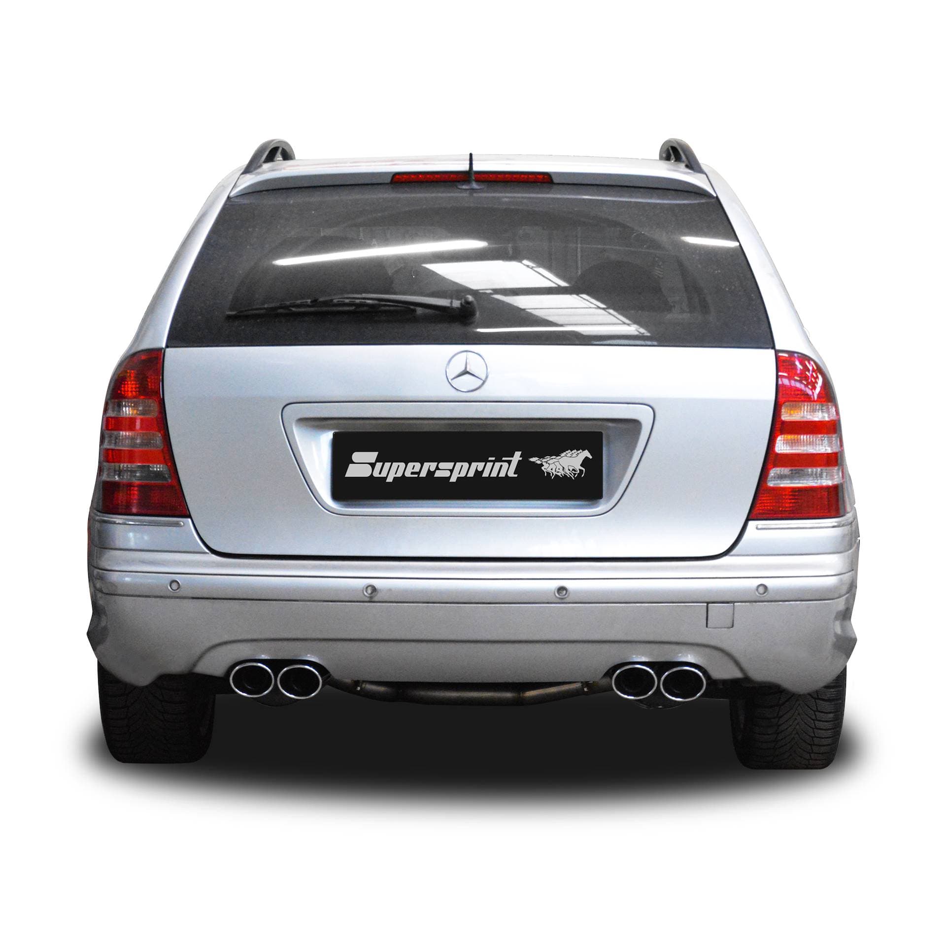 MERCEDES C-KLASSE T-MODELL AMG - SUPERSPRINT DUPLEX AUSPUFF ANLA – Bild 2