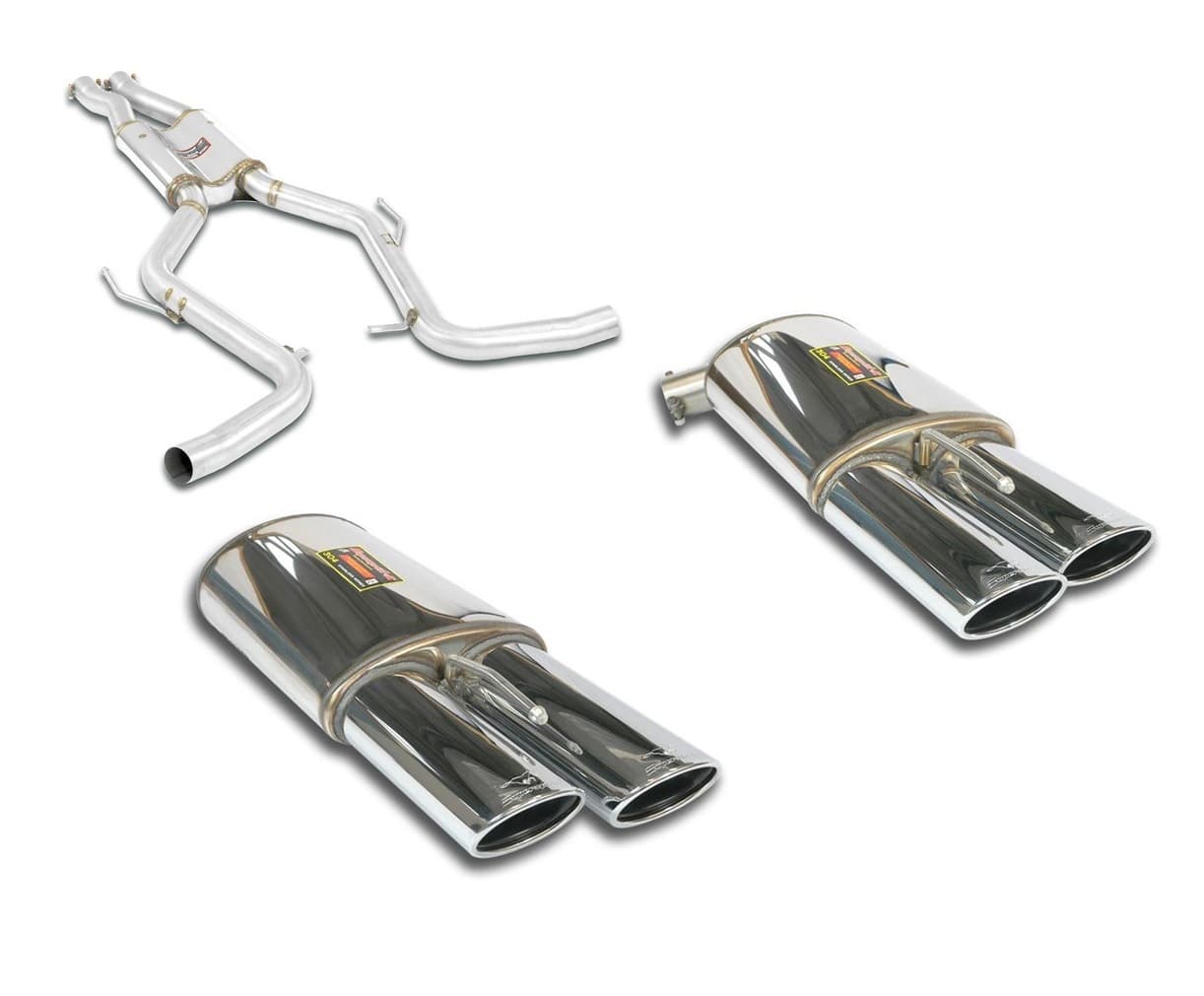 MERCEDES S-KLASSE S500 - SUPERSPRINT DUPLEX SPORTAUSPUFF ANLAGE – Supersprint