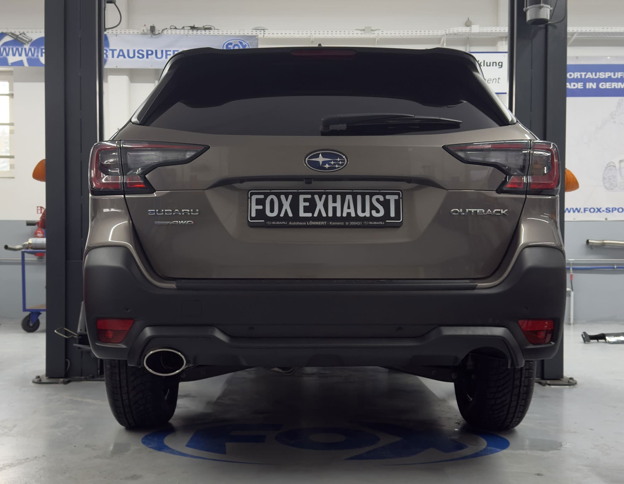 SUBARU OUTBACK KOMBI - FOX SPORTAUSPUFF – Bild 3