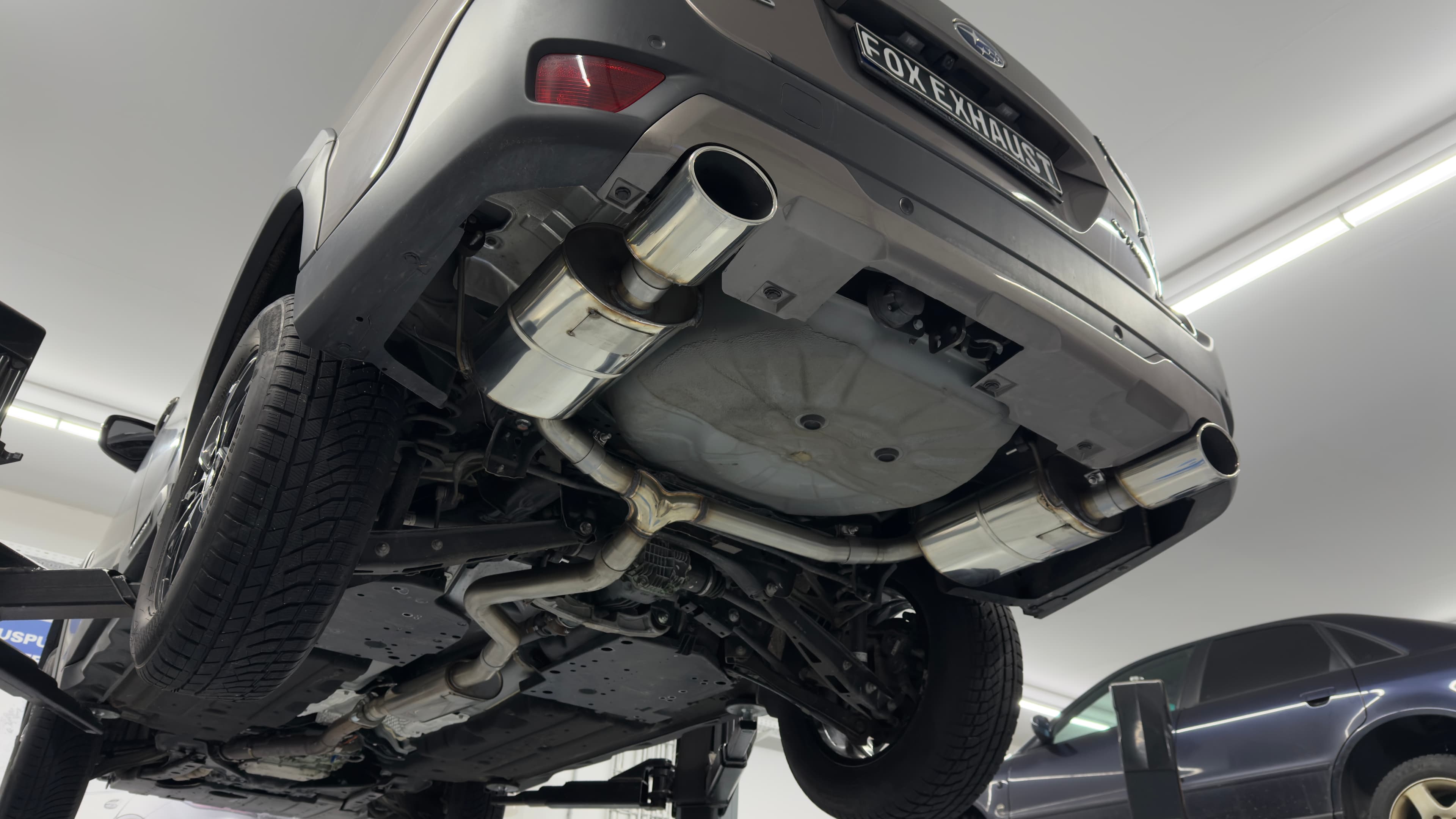 SUBARU OUTBACK KOMBI - FOX DUPLEX SPORTAUSPUFF ANLAGE – Bild 5
