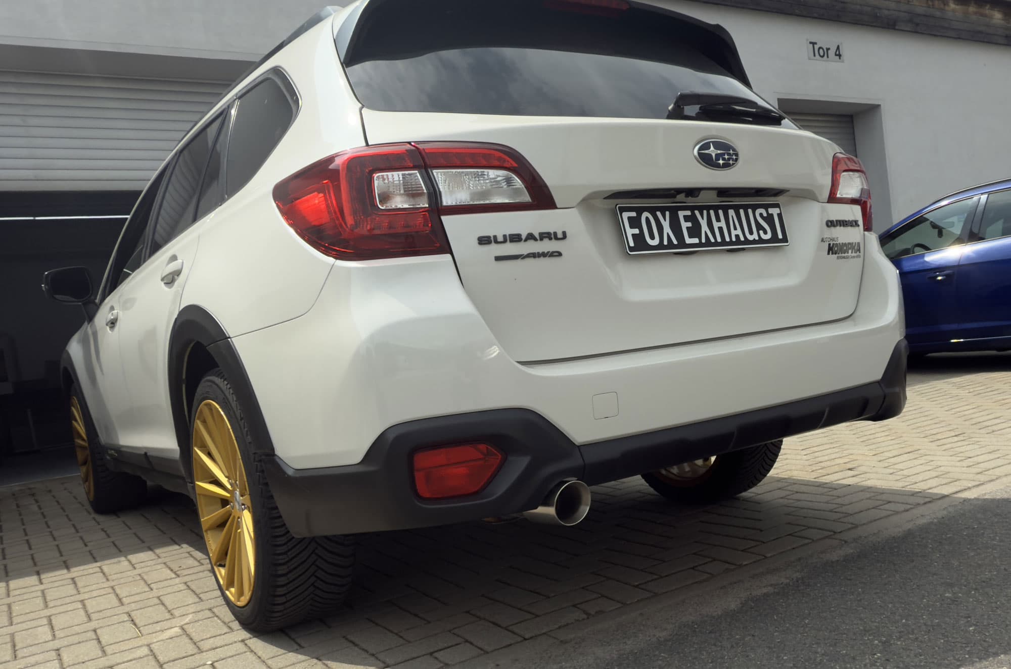 SUBARU OUTBACK KOMBI - FOX SPORTAUSPUFF – Bild 3