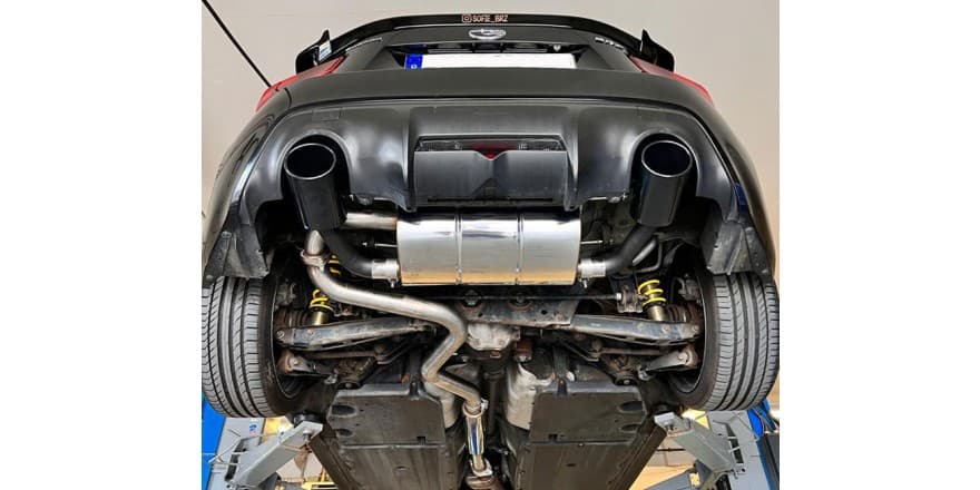 TOYOTA GT86 - FOX DUPLEX SPORTAUSPUFF ANLAGE AB KAT – Fox