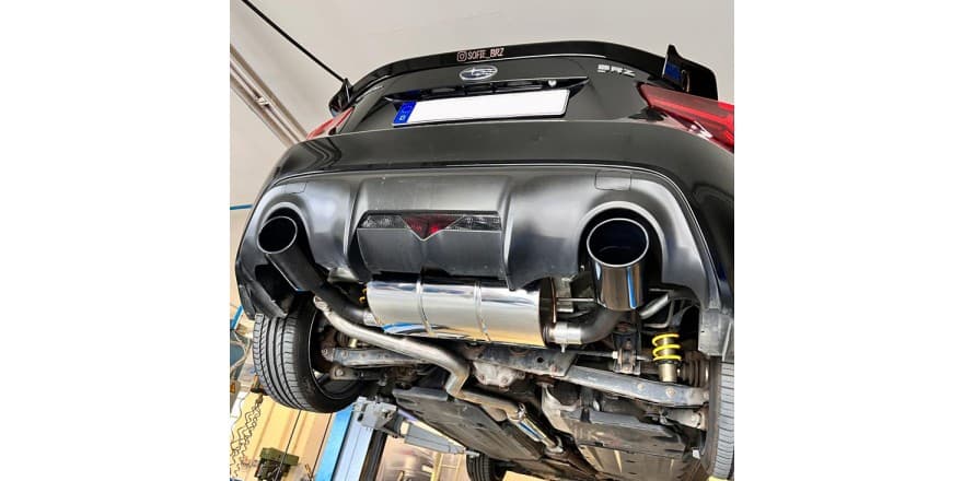 TOYOTA GT86 - FOX DUPLEX SPORTAUSPUFF ANLAGE AB KAT – Bild 4