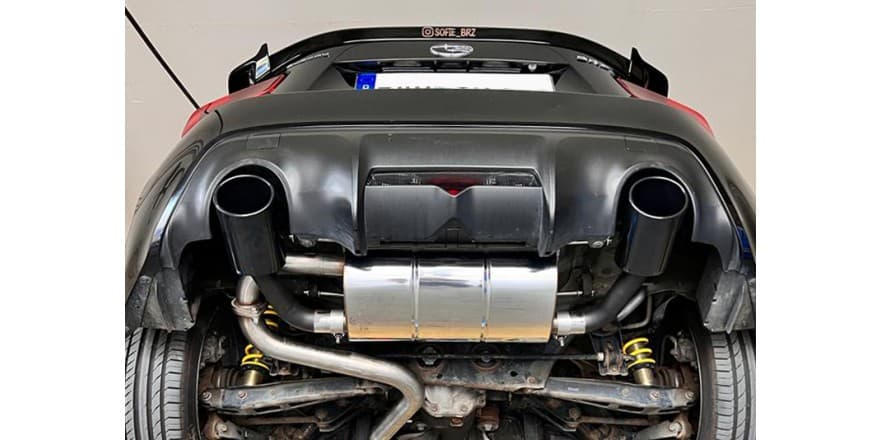 TOYOTA GT86 - FOX DUPLEX SPORTAUSPUFF – Fox