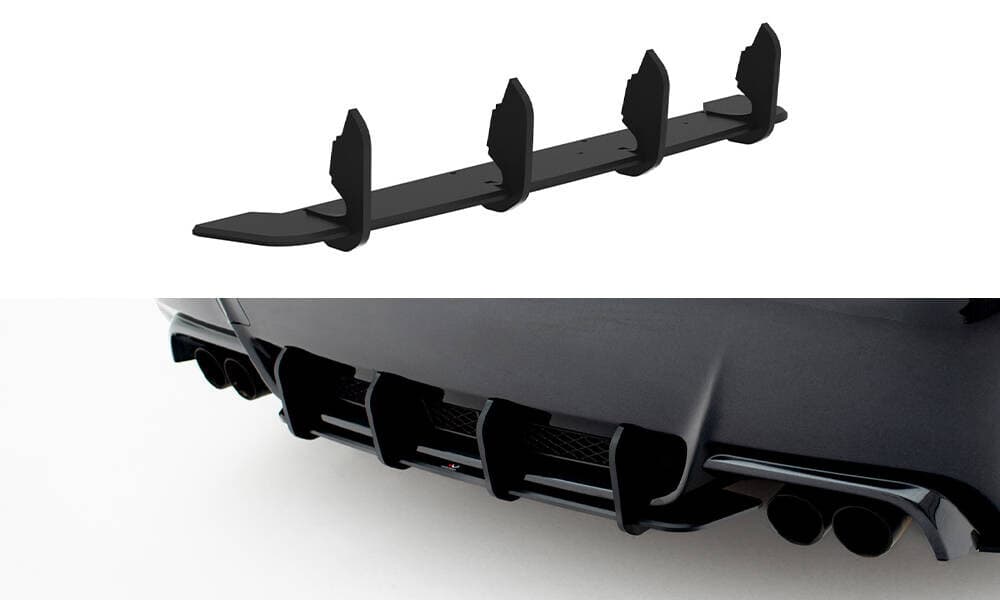 SUBARU IMPREZA WRX STI - MAXTON DESIGN STREET PRO HECK DIFFUSOR ANSATZ