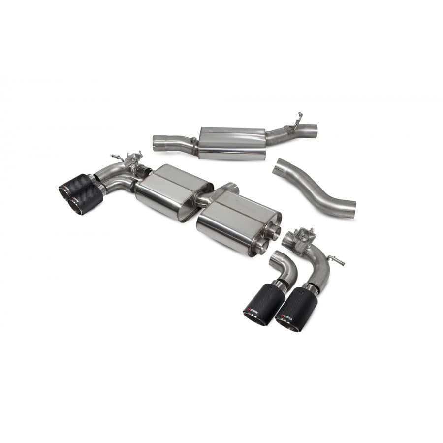 VW GOLF 8 R - DUPLEX SPORTAUSPUFF ANLAGE AB OPF Ø 80MM – Bild 2