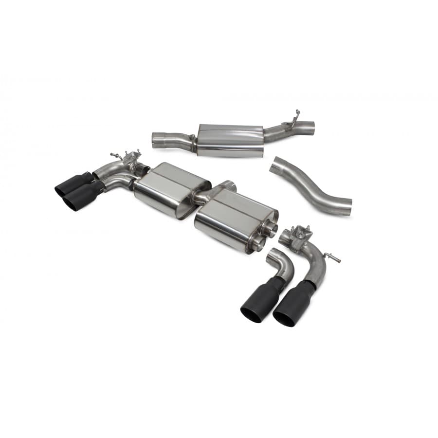 VW GOLF 8 R - DUPLEX SPORTAUSPUFF ANLAGE AB OPF Ø 80MM – Bild 2
