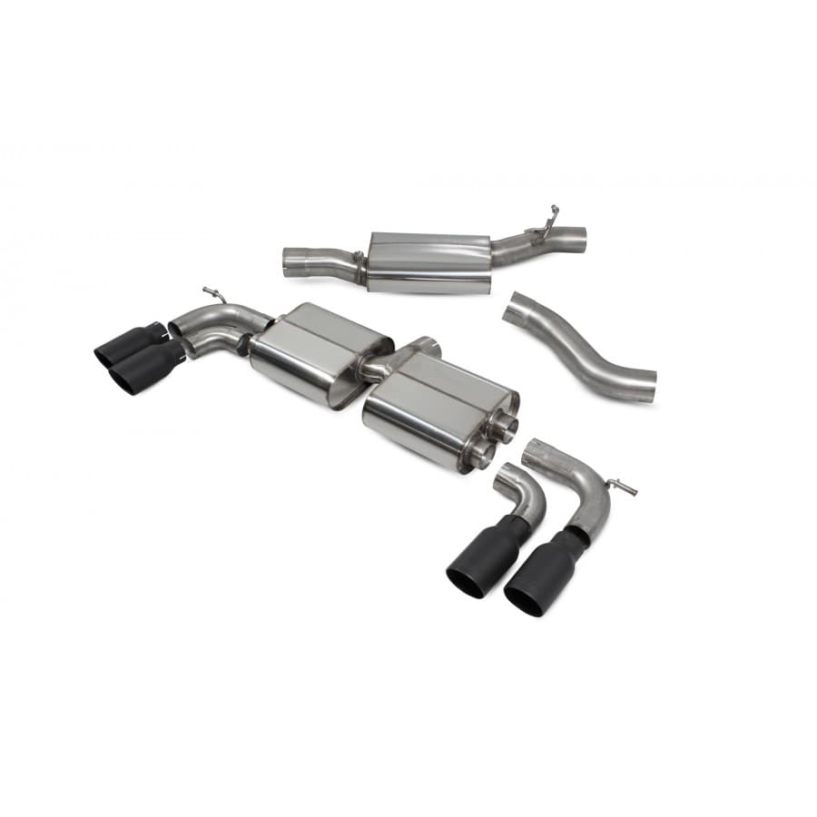 VW GOLF 8 R - DUPLEX SPORTAUSPUFF ANLAGE AB OPF Ø 80MM – Bild 2