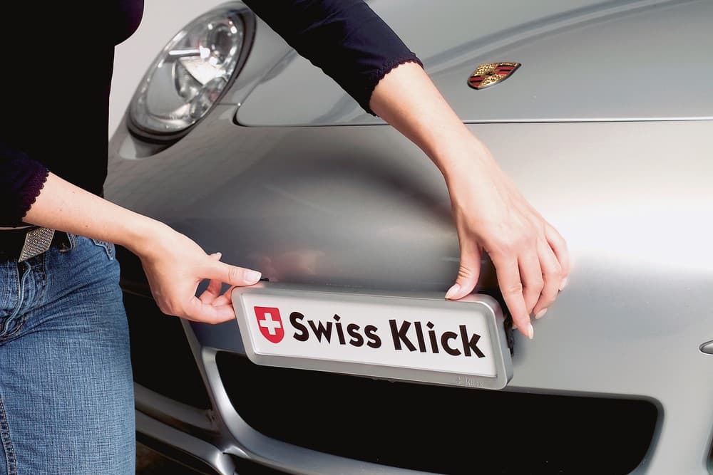 SWISS KLICK Nummernrahmen Langformat SET – Bild 4