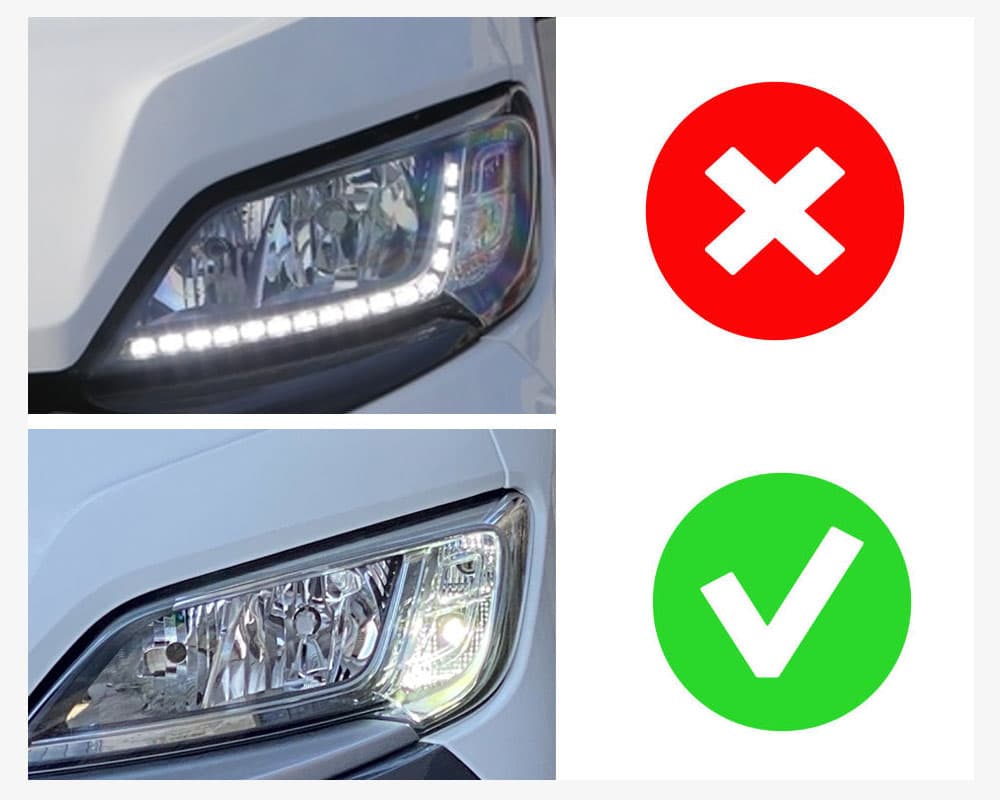 CITROEN JUMPER 2014+ - FULL LED TAGFAHRLICHT SCHEINWERFER V.4 – Bild 3