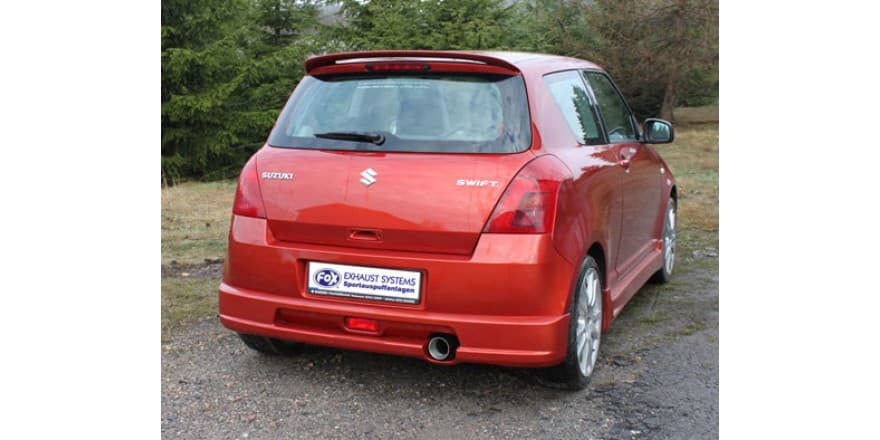 SUZUKI SWIFT (MZ/EZ) - FOX SPORTAUSPUFF – Bild 2