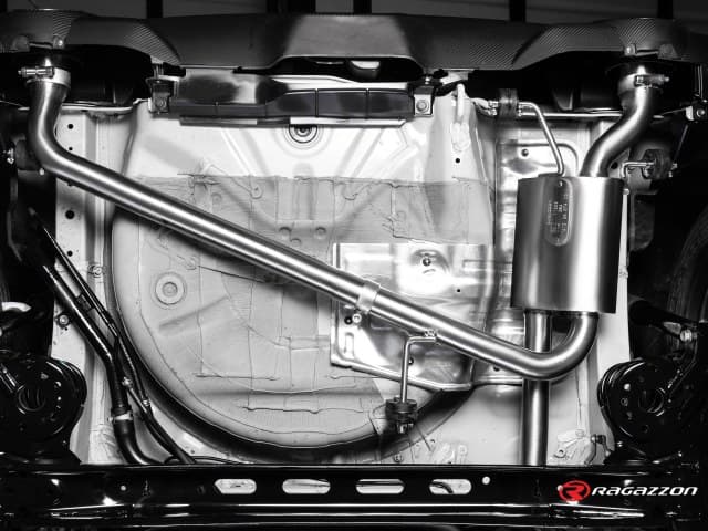 SUZUKI SWIFT SPORT - DUPLEX SPORTAUSPUFF ANLAGE AB KAT – Bild 5