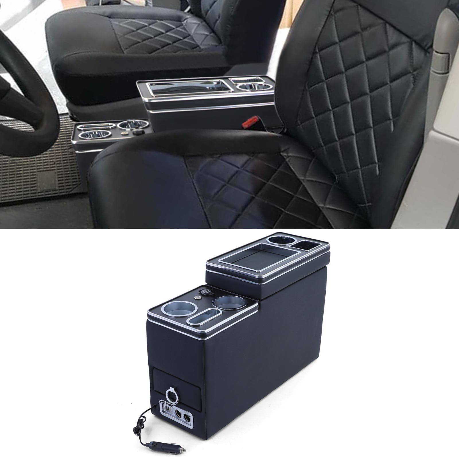 VW T7 - MITTELKONSOLE AUFBEWAHRUNGSBOX V.2 – Bild 2