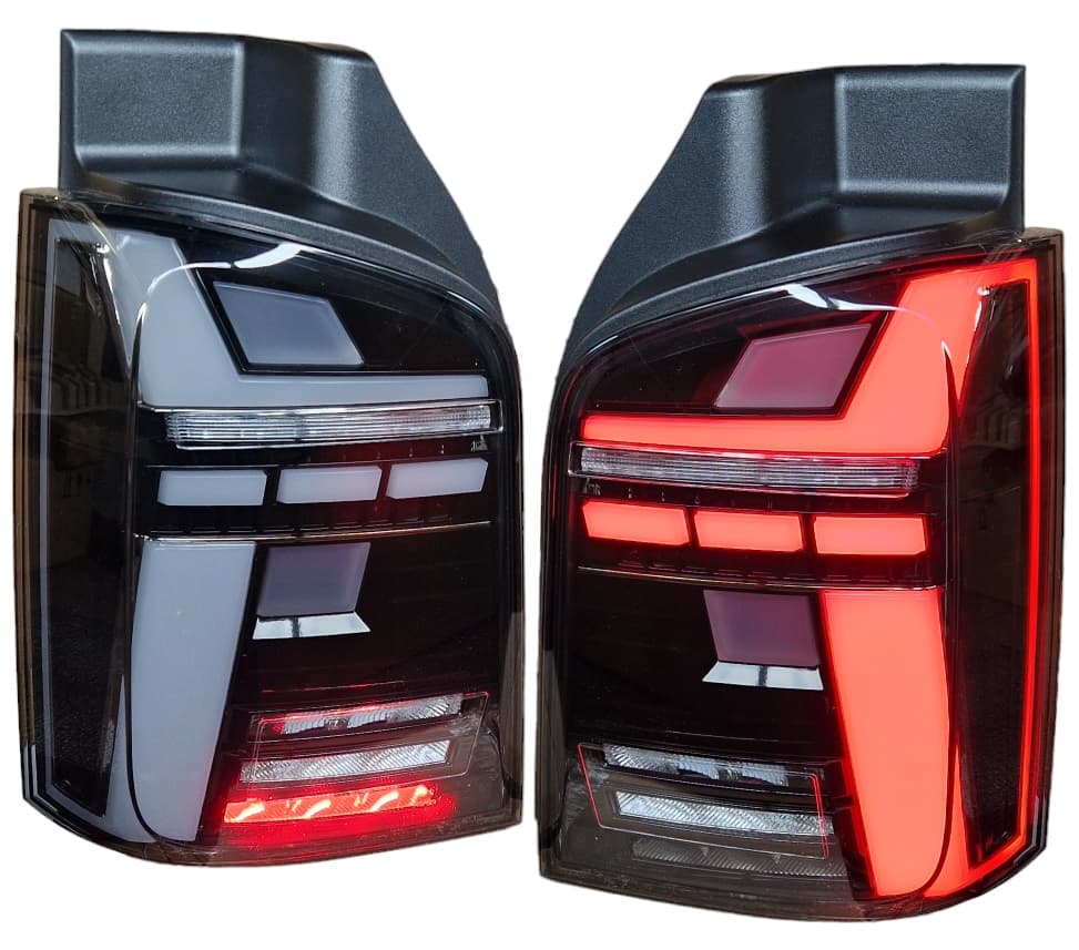 VW T5 FACELIFT - FULL LED LIGHTBAR RÜCKLEUCHTEN T6.1 OPTIK – Bild 2