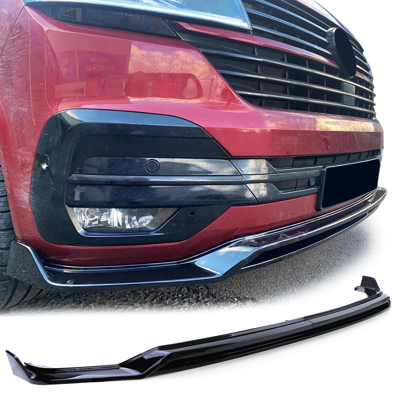 VW T6.1 - FRONTSPOILER | CUPSPOILERLIPPE V.3 – Bild 2