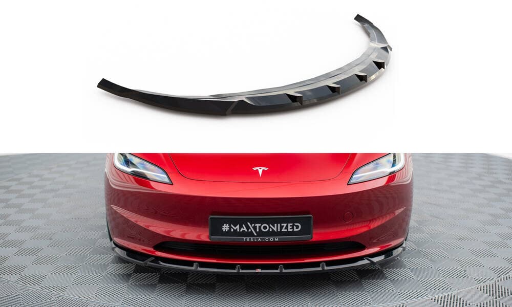 TESLA MODEL 3 2023+ - MAXTON DESIGN FRONTSPOILER LIPPE V.2