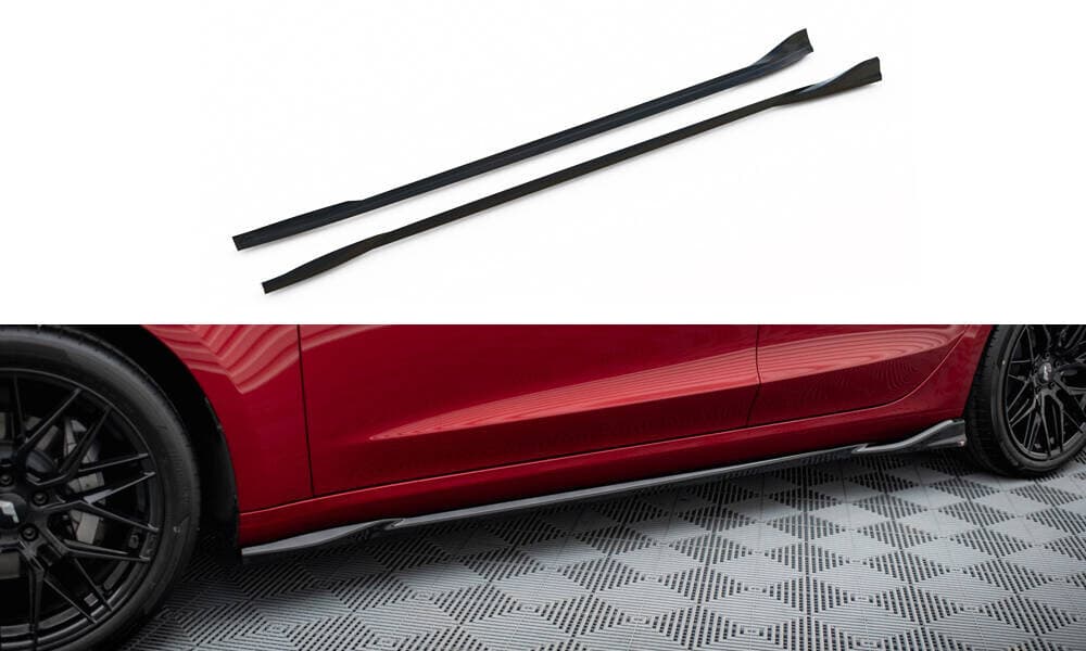 TESLA MODEL 3 2023+ - MAXTON DESIGN SEITENSCHWELLER ANSATZ V.1