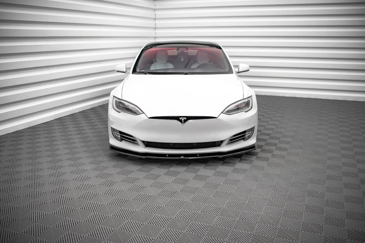 TESLA MODEL S 2016->2020 - MAXTON DESIGN FRONTSPOILER LIPPE – Bild 2