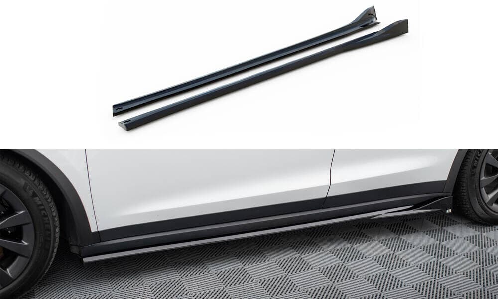 TESLA MODEL X 2021+ - MAXTON DESIGN SEITENSCHWELLER ANSATZ