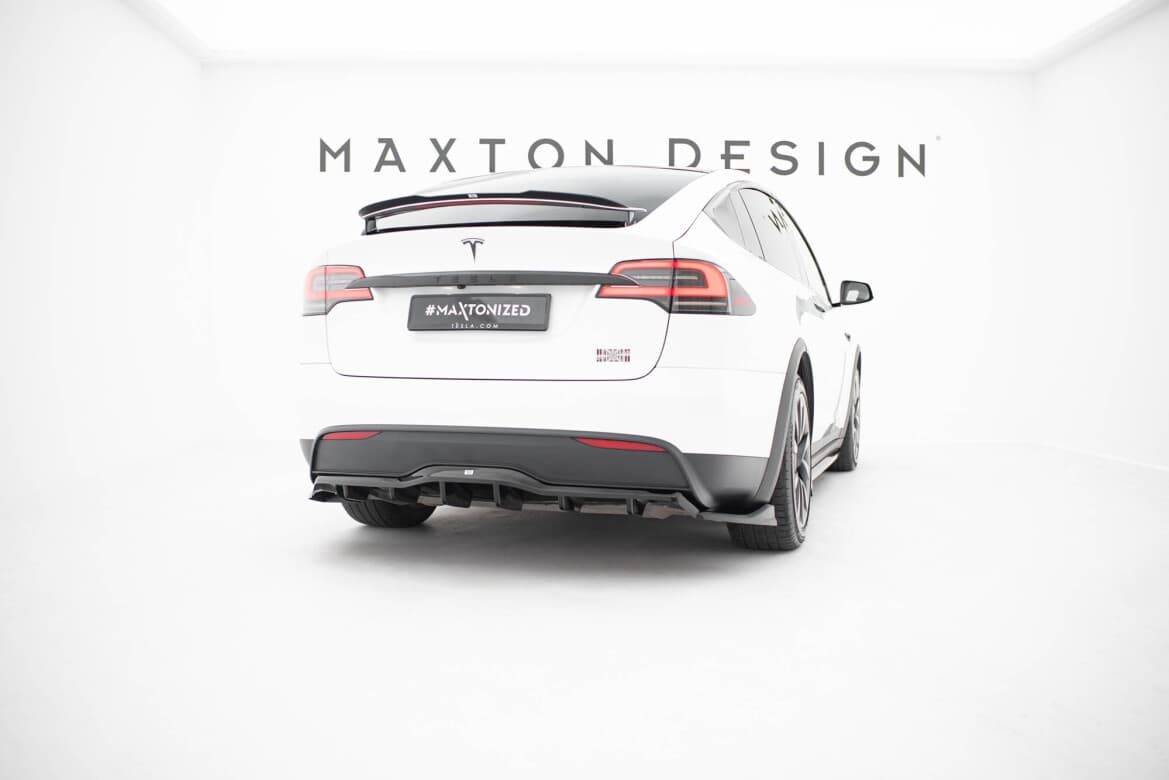TESLA MODEL X 2021+ - MAXTON DESIGN HECK SPOILER LIPPE CAP ABRISSKANTE V.1 – Bild 2