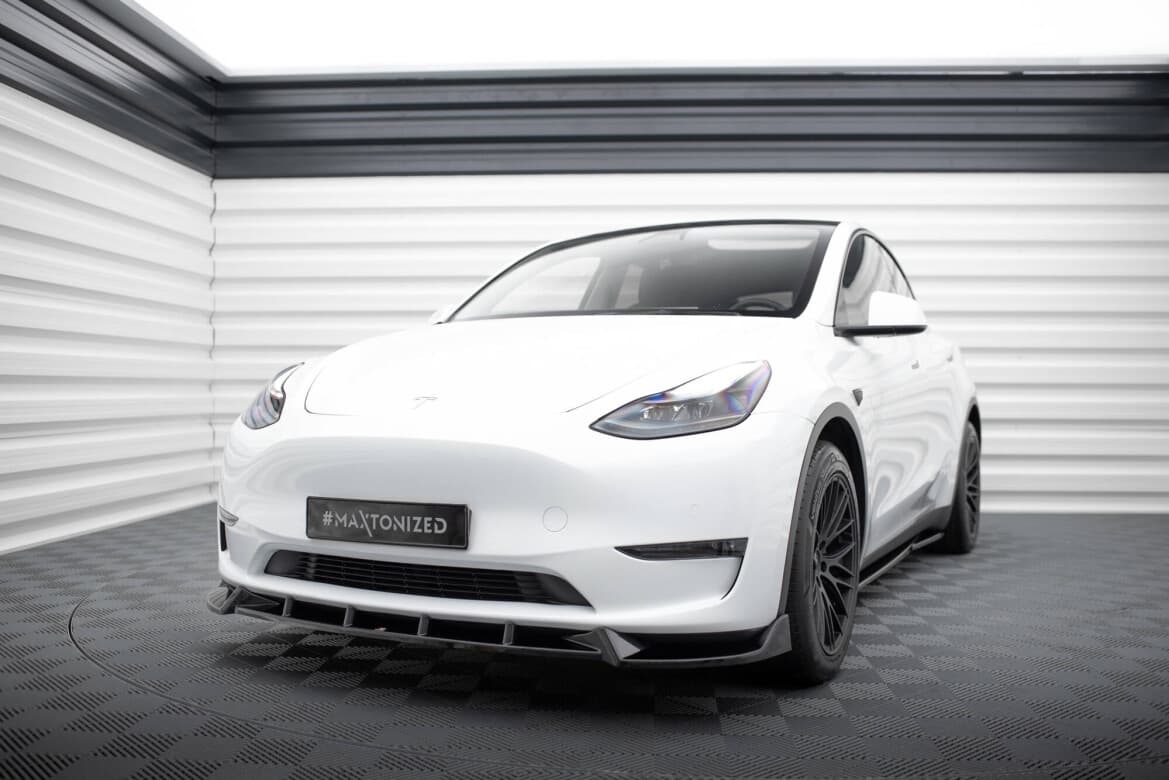 TESLA MODEL Y - MAXTON DESIGN FRONTSPOILER LIPPE V.1 – Bild 2