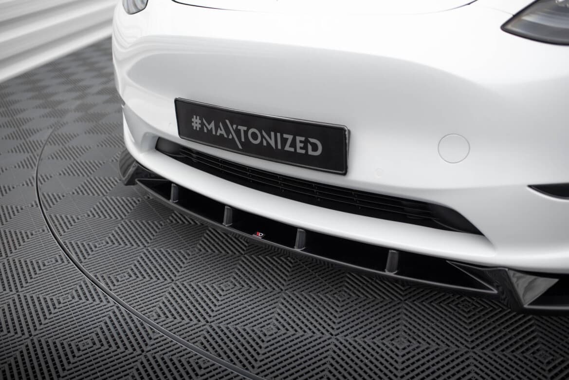 TESLA MODEL Y - MAXTON DESIGN FRONTSPOILER LIPPE V.1 – Bild 3