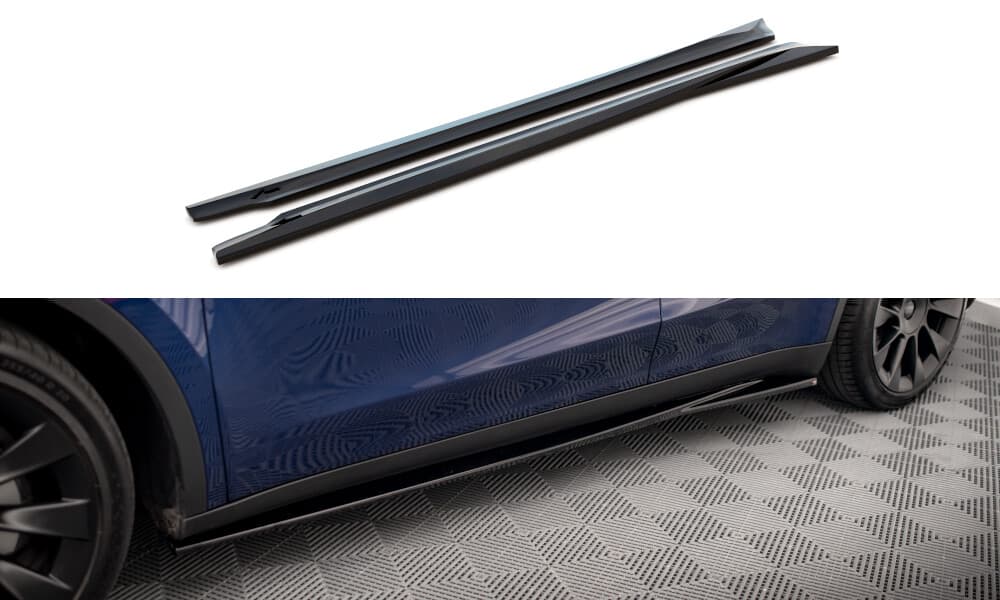 TESLA MODEL Y - MAXTON DESIGN SEITENSCHWELLER ANSATZ