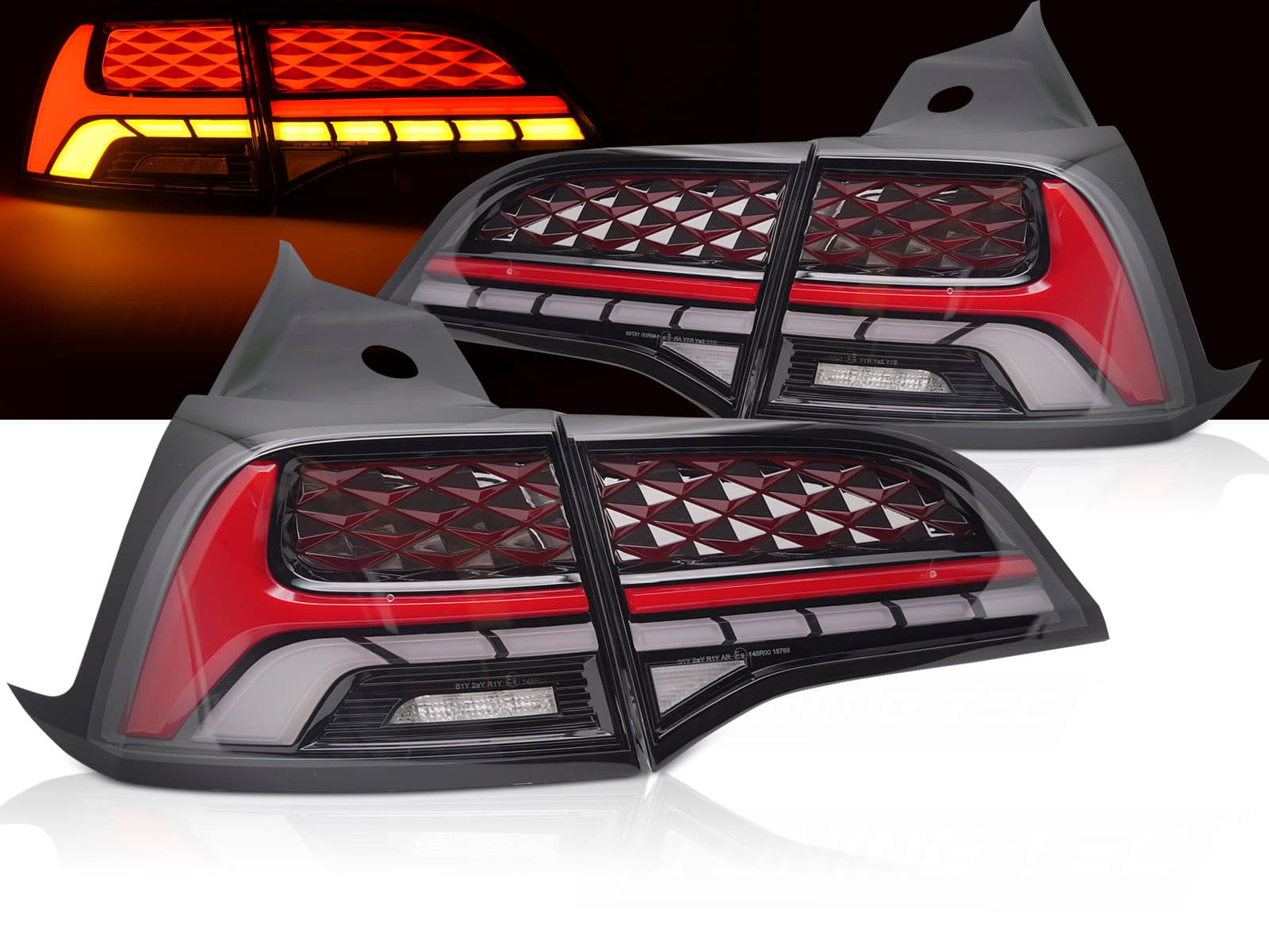 TESLA MODEL 3 - LED LIGHTBAR RÜCKLEUCHTEN V.2