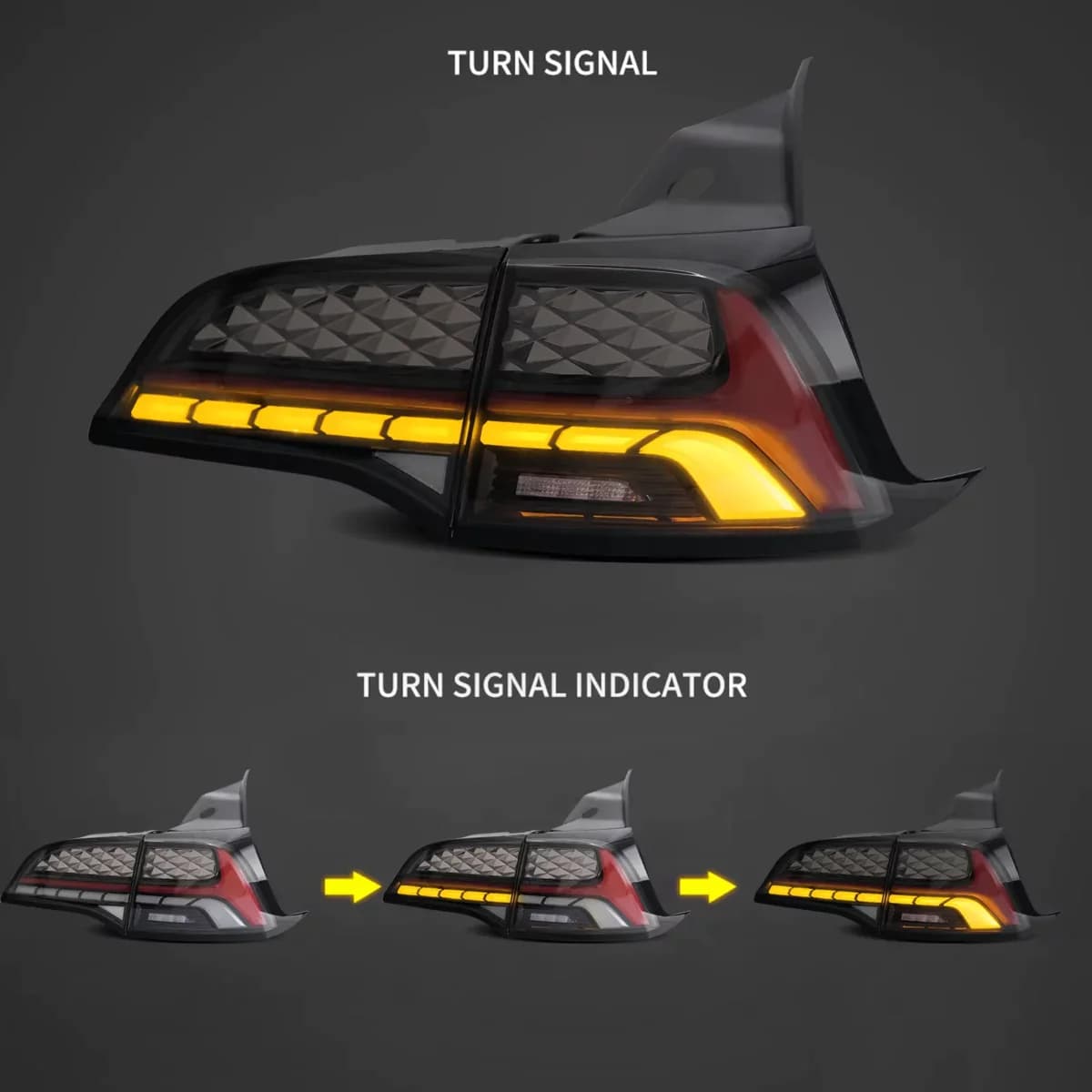 TESLA MODEL 3 - LED LIGHTBAR RÜCKLEUCHTEN V.2 – Bild 4