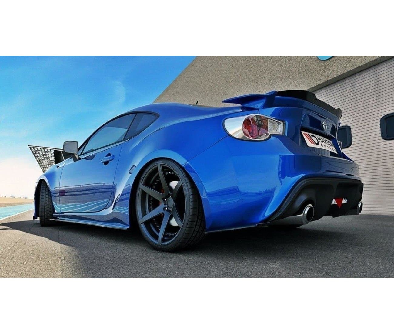 TOYOTA GT86 - MAXTON DESIGN HECK ANSATZ FLAPS DIFFUSOR – Bild 3