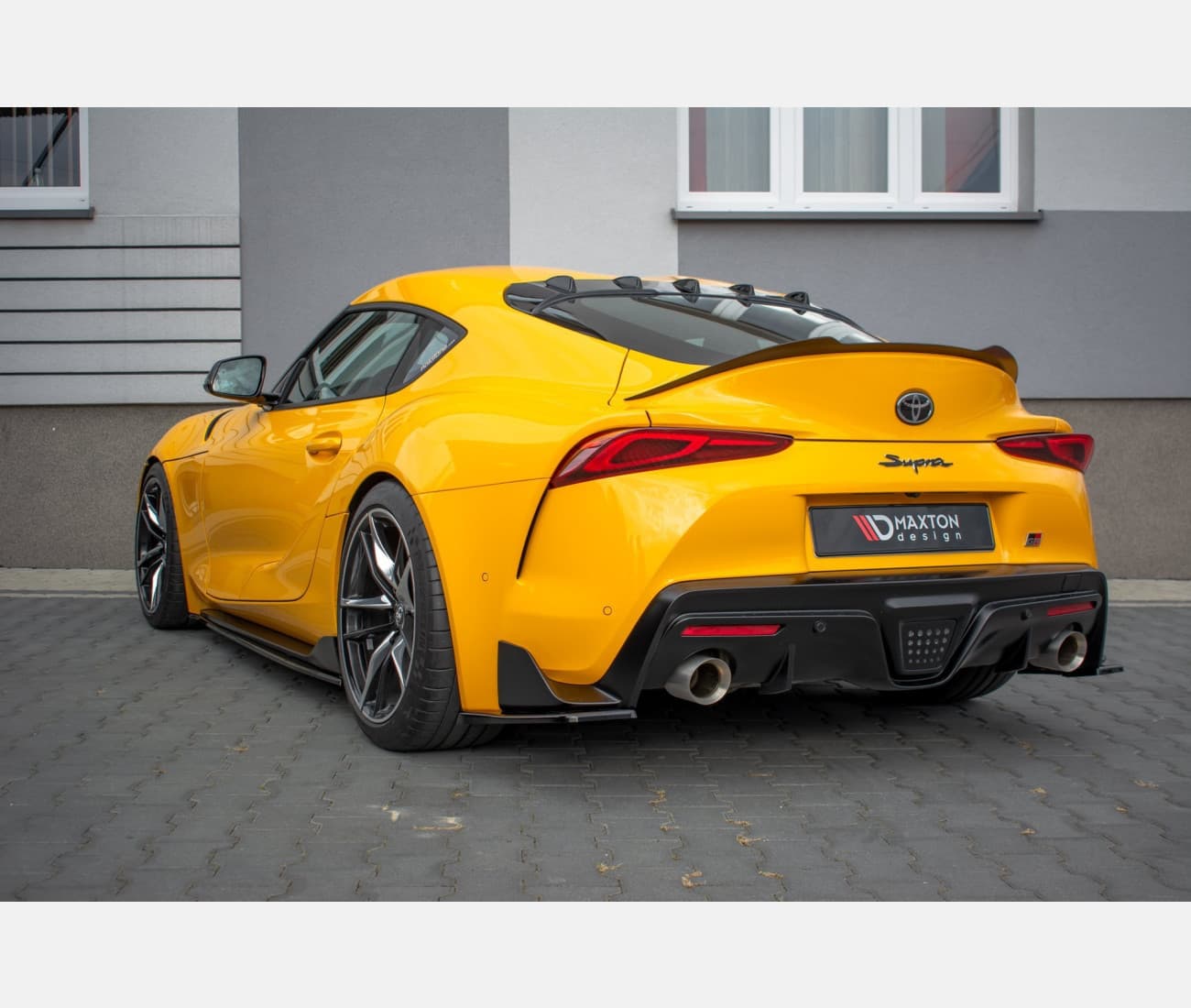 TOYOTA SUPRA - MAXTON DESIGN HECKSCHEIBEN SPOILER – Bild 4