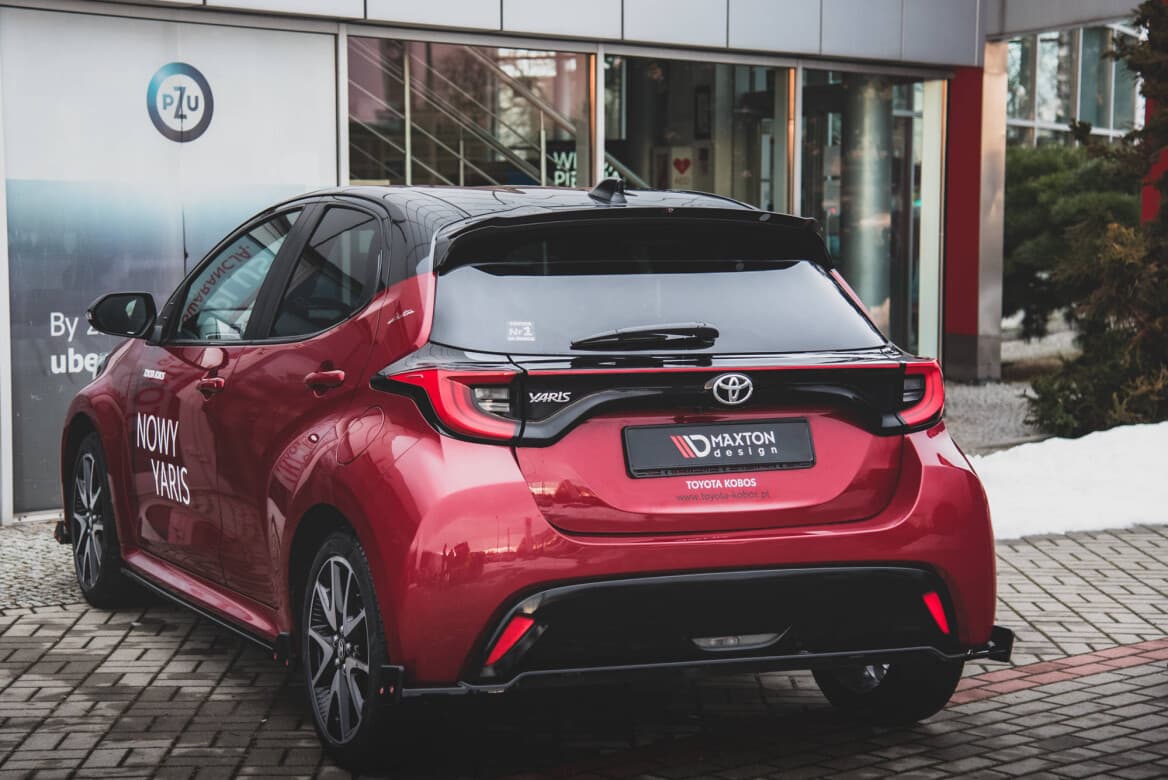 TOYOTA YARIS - MAXTON DESIGN DACH SPOILERLIPPE ABRISSKANTE – Bild 2