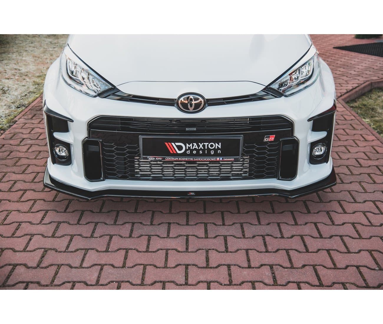 TOYOTA GR YARIS -04.2024 - MAXTON DESIGN CUP SPOILERLIPPE V.1 (DTC) – Bild 2