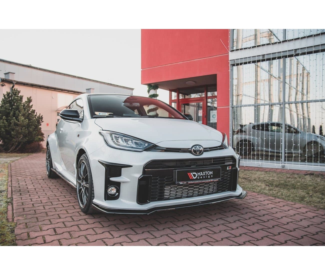 TOYOTA GR YARIS -04.2024 - MAXTON DESIGN CUP SPOILERLIPPE V.1 (DTC) – Bild 5