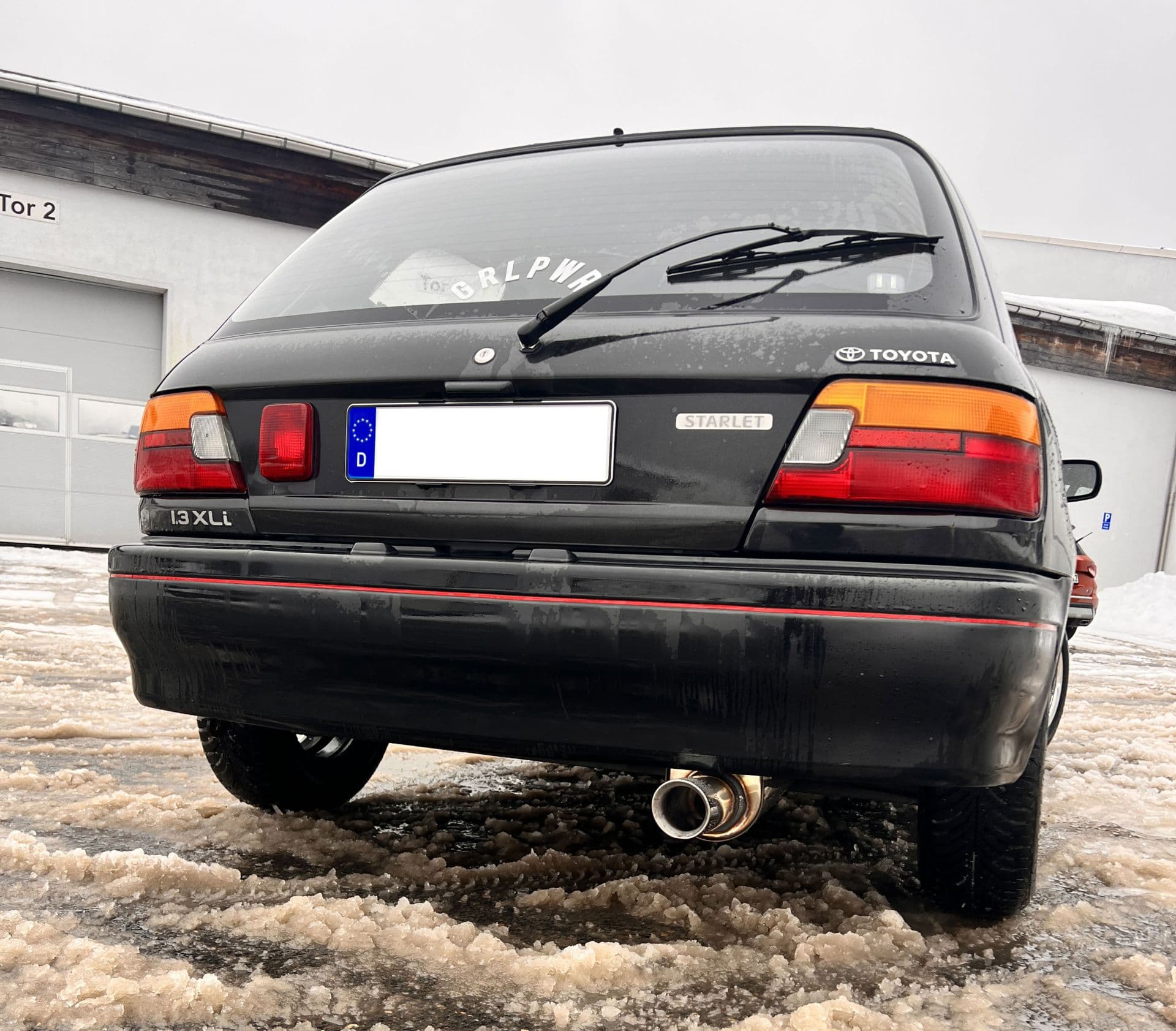 TOYOTA STARLET P8 - FOX SPORTAUSPUFF – Bild 3