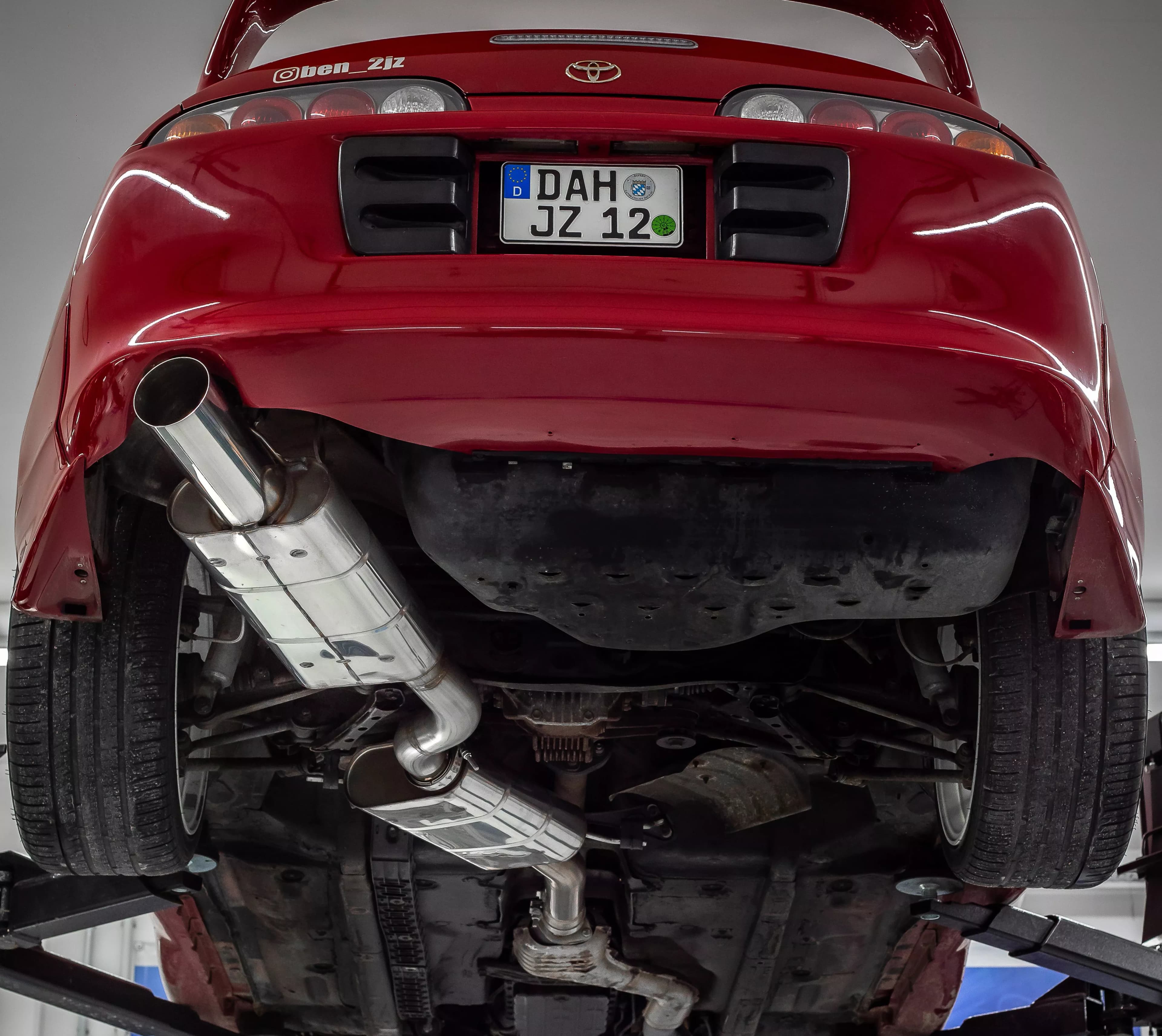 TOYOTA SUPRA - FOX VORSCHALLDÄMPFER Ø 80MM – Bild 2