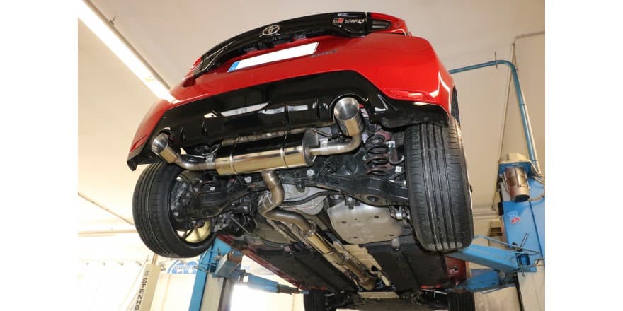 TOYOTA YARIS GR - FOX DUPLEX SPORTAUSPUFF ANLAGE AB OPF – Bild 3