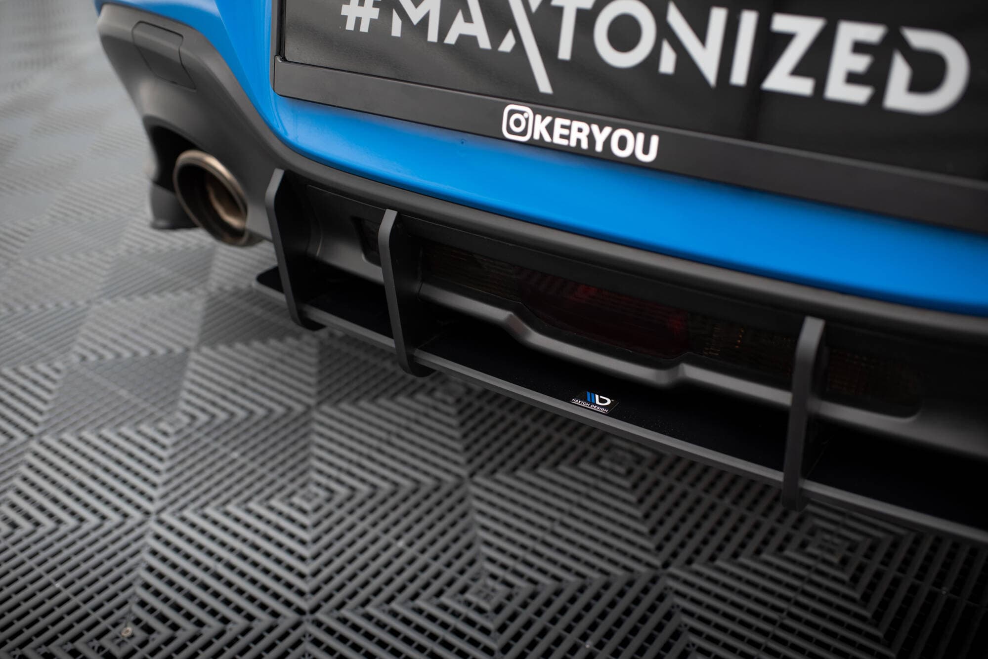 TOYOTA GR86 - MAXTON DESIGN STREET PRO HECK DIFFUSOR – Bild 3