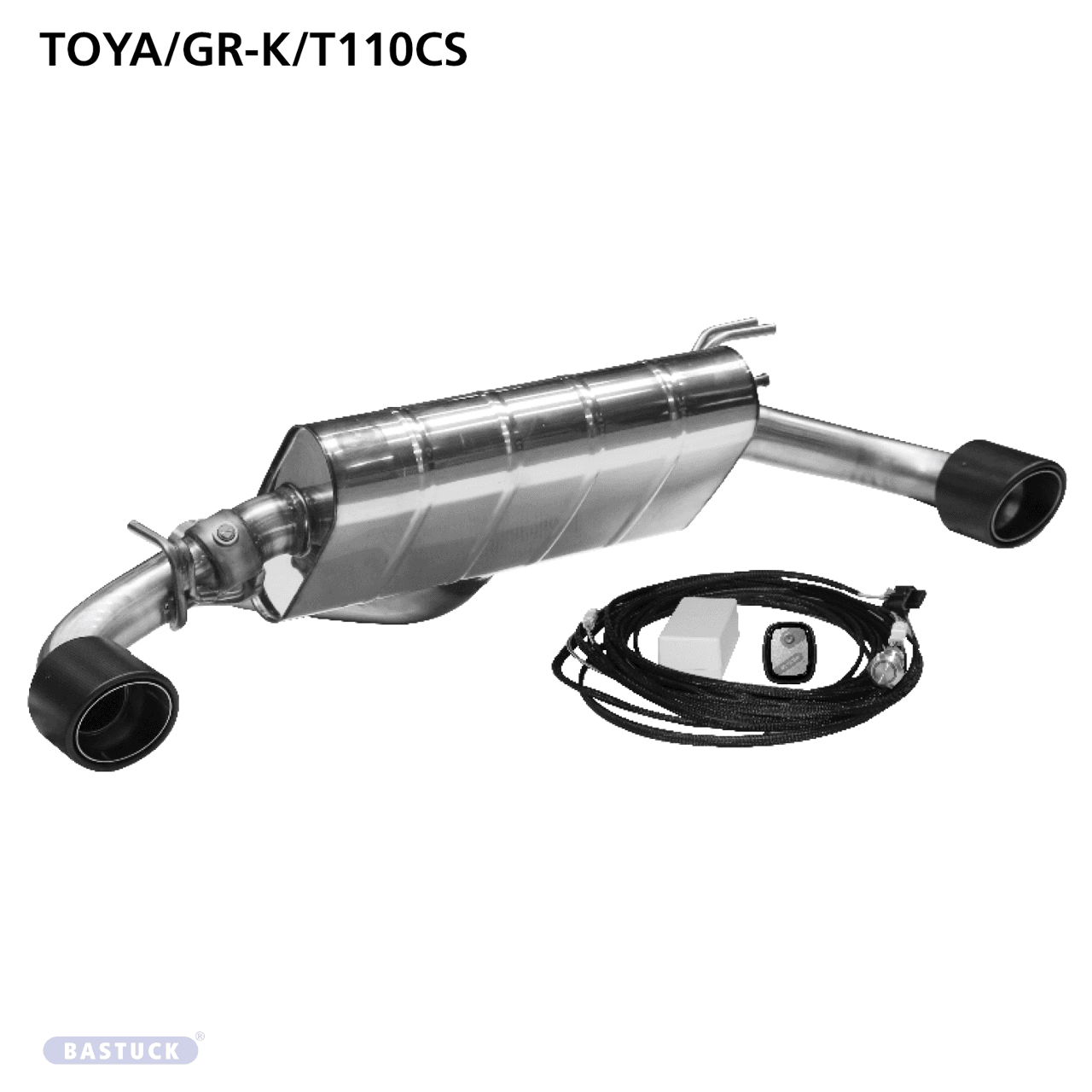 TOYOTA YARIS GR 2024+ - BASTUCK DUPLEX SPORTAUSPUFF ANLAGE AB OPF (GPS) V.3 – Bild 2