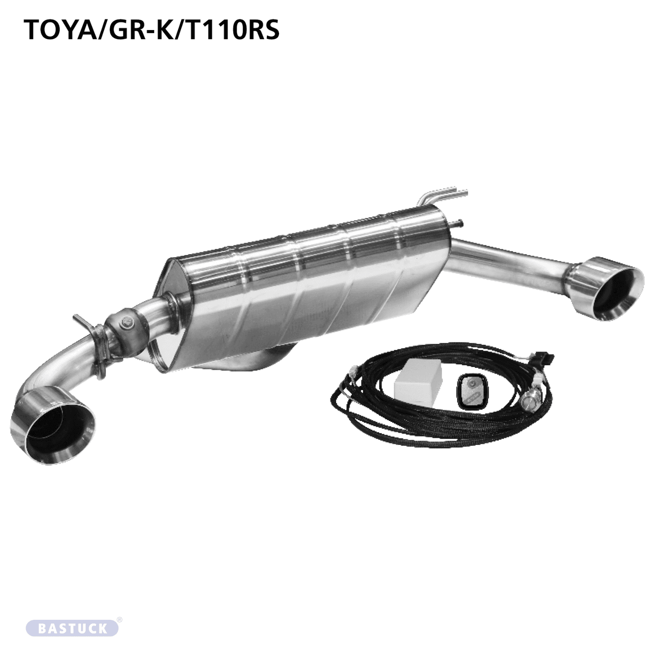 TOYOTA YARIS GR 2024+ - BASTUCK DUPLEX SPORTAUSPUFF ANLAGE AB OPF (GPS) V.4 – Bild 2