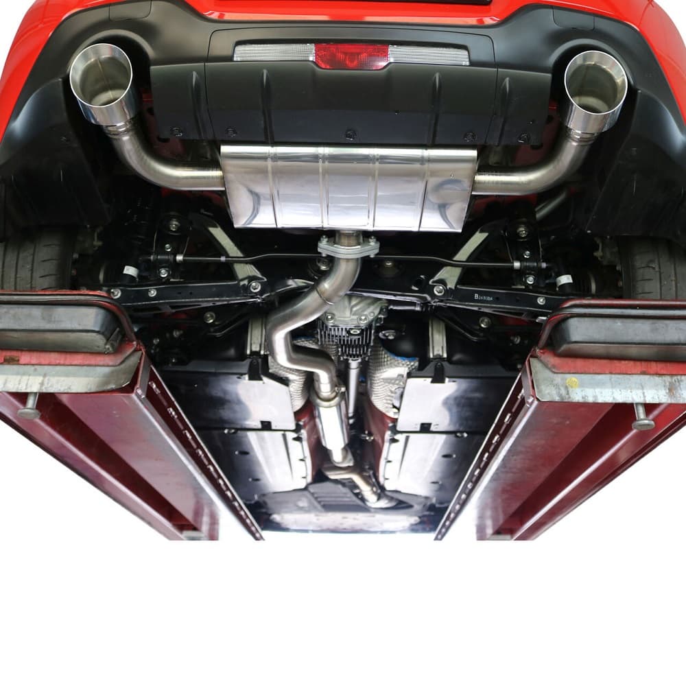 TOYOTA GR86 - BASTUCK DUPLEX AUSPUFF ANLAGE AB KAT / OPF – Bild 3